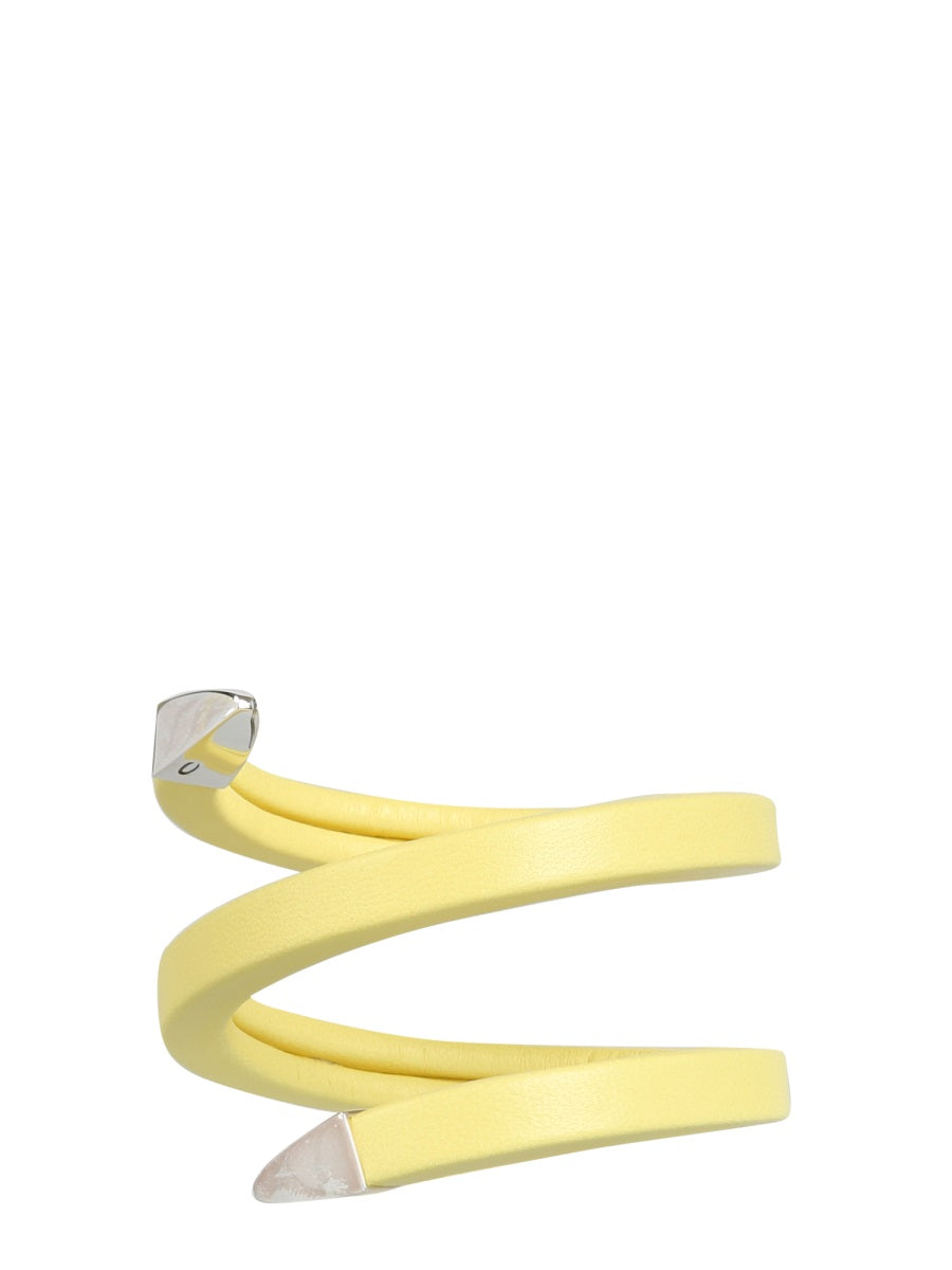 Bottega Veneta Women Spiral Bracelet DestGlow