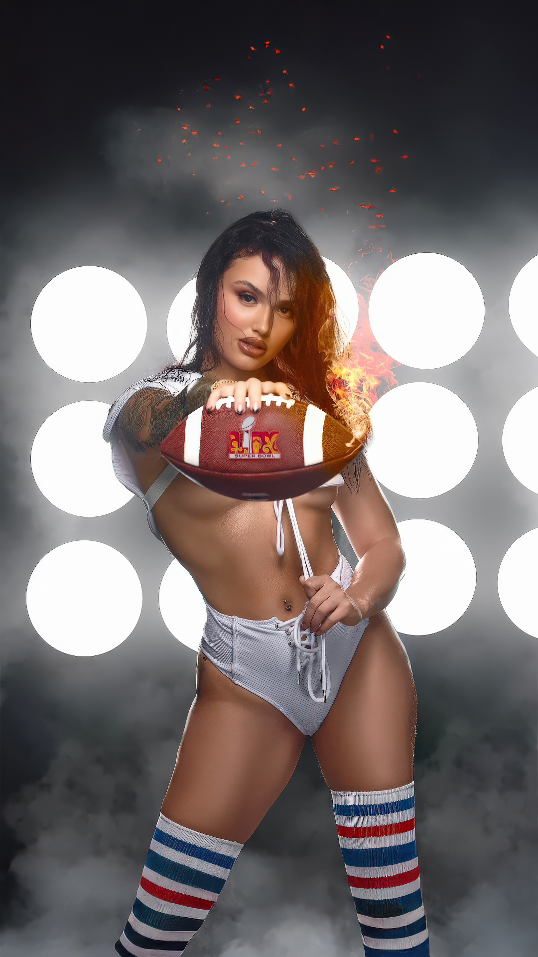 Varsity Babe Football Player Costume DestGlow