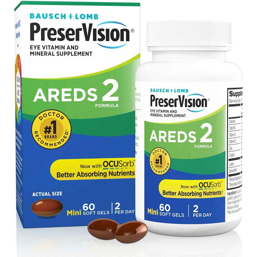 PreserVision Areds 2, SoftGels 60Ct