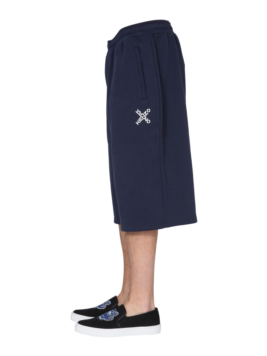 Kenzo Men Cotton Sweatshirt Shorts DestGlow