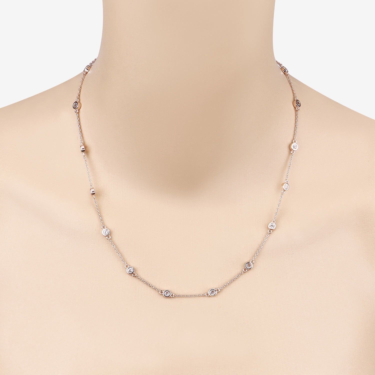 1.62 Carat Genuine Morganite .925 Sterling Silver Necklace by Bids.com