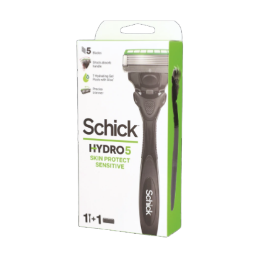 Schick Hydro 5 Skin Protect Sensitive Razor Kit (1 Handle + 1 Refill) DestGlow