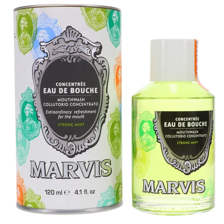 Marvis Strong Mint Concentrated Mouthwash 4.1 Oz by Pasteur Pharmacy