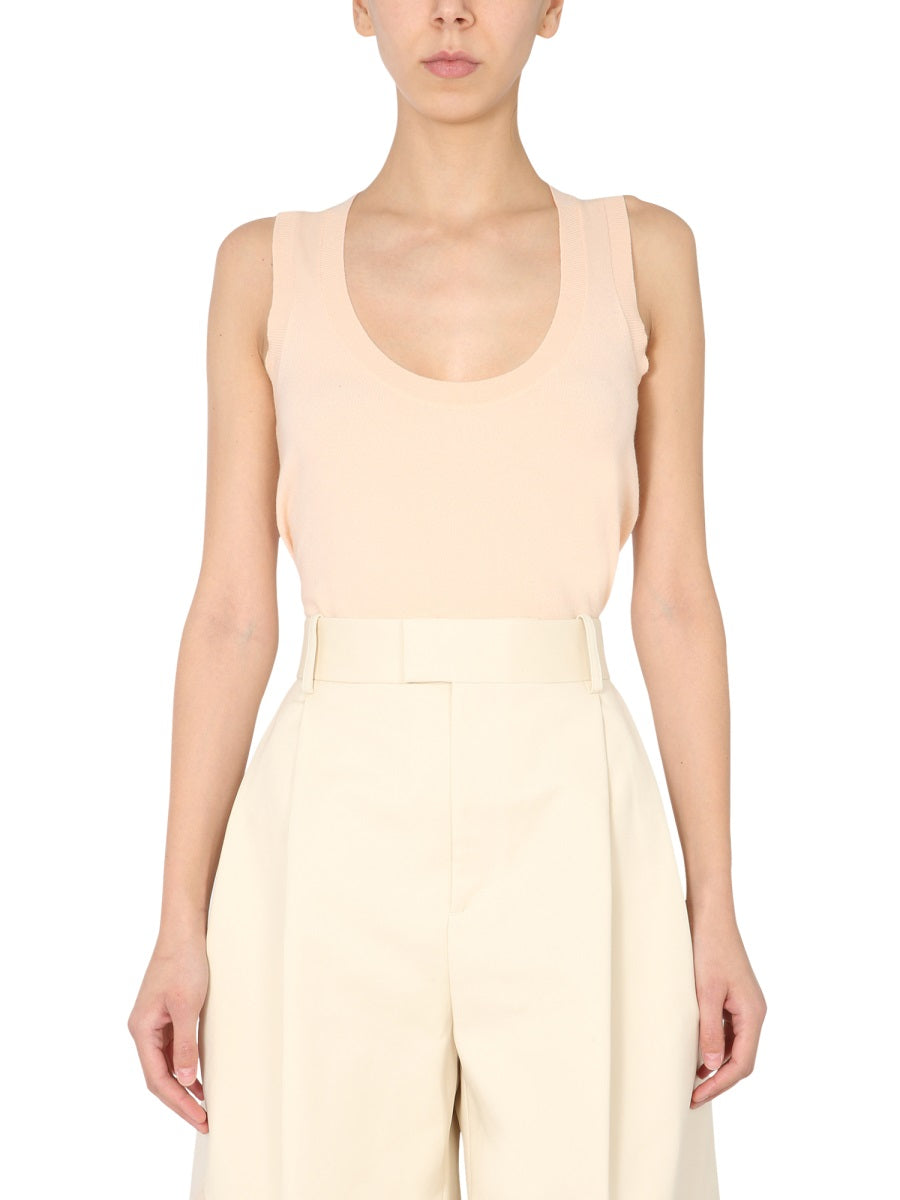Bottega Veneta Women Light Sweater Without Sleeves DestGlow