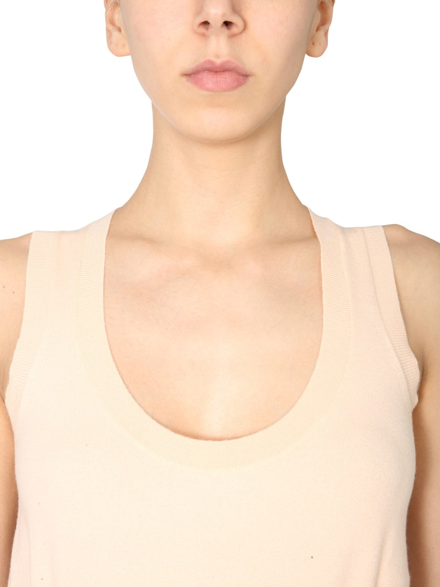 Bottega Veneta Women Light Sweater Without Sleeves DestGlow