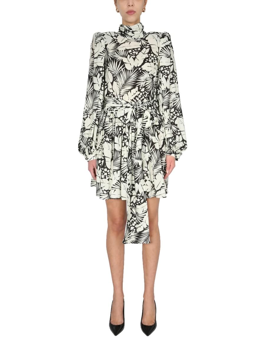 Saint Laurent Women Mini Dress With Band DestGlow