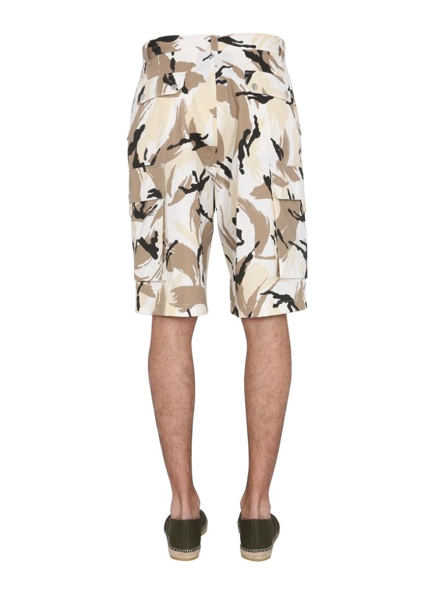 Kenzo Men "Tropic Camo" Bermuda DestGlow