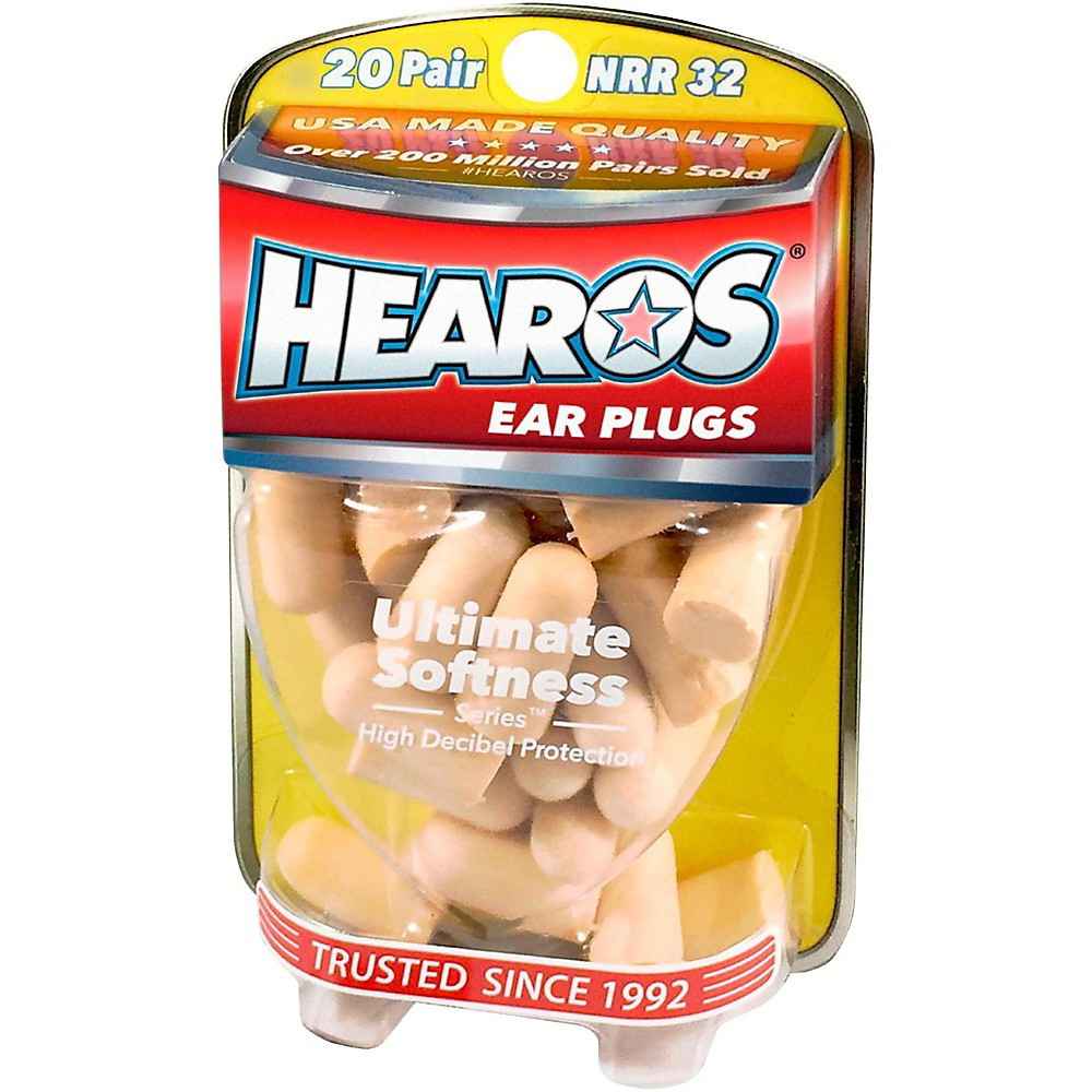 Hearos Ear Plugs Ultra Softness 20-Pr