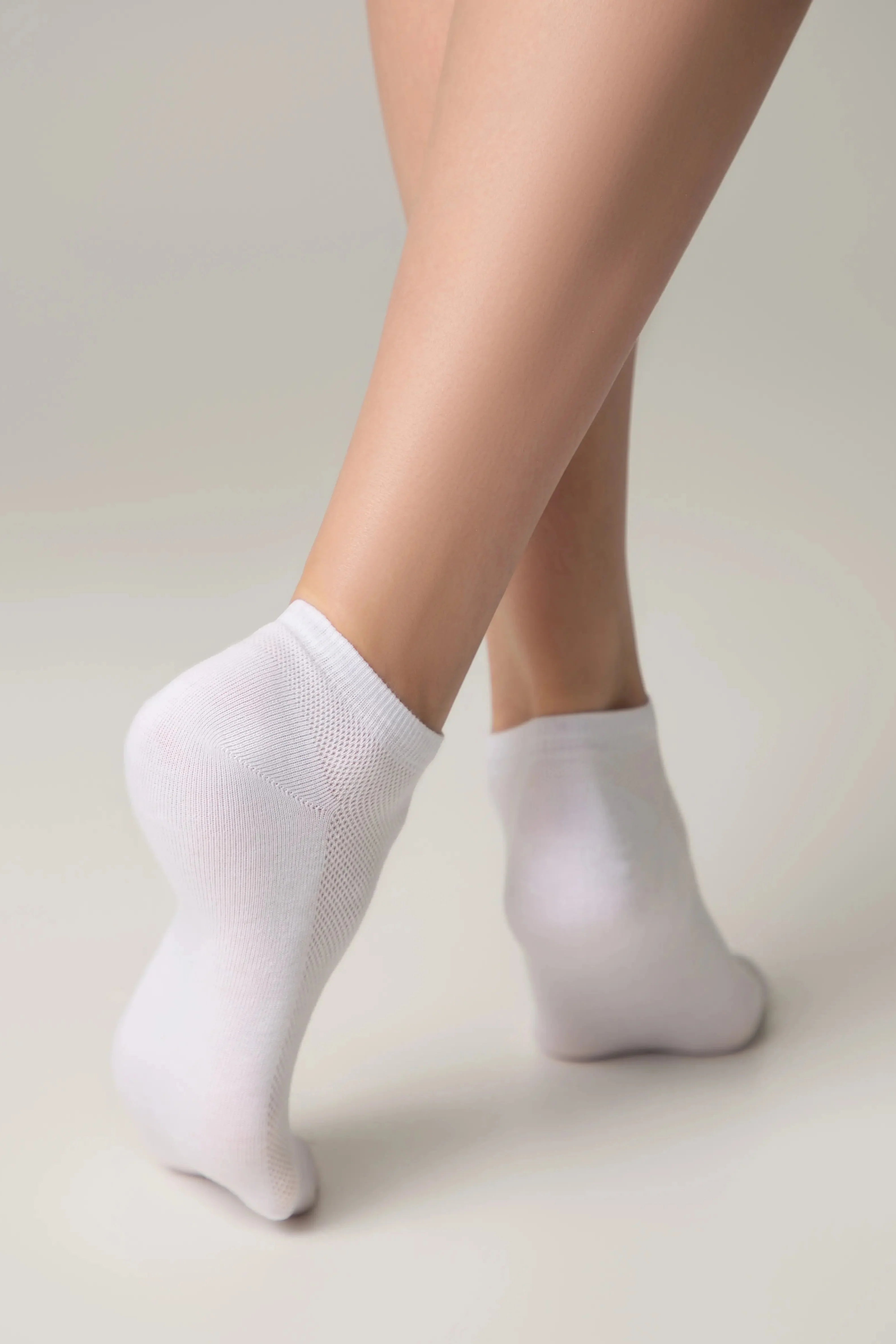 Cotton Ankle Socks Conte Active - Mesh Pattern 484 - DestGlow