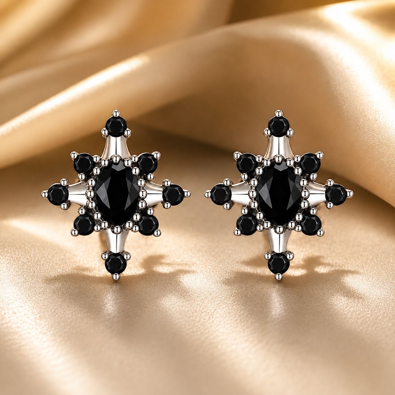925 Sterling Silver Earrings with Pavé Setting CZ, Size 0.8*0.7cm for Women DestGlow