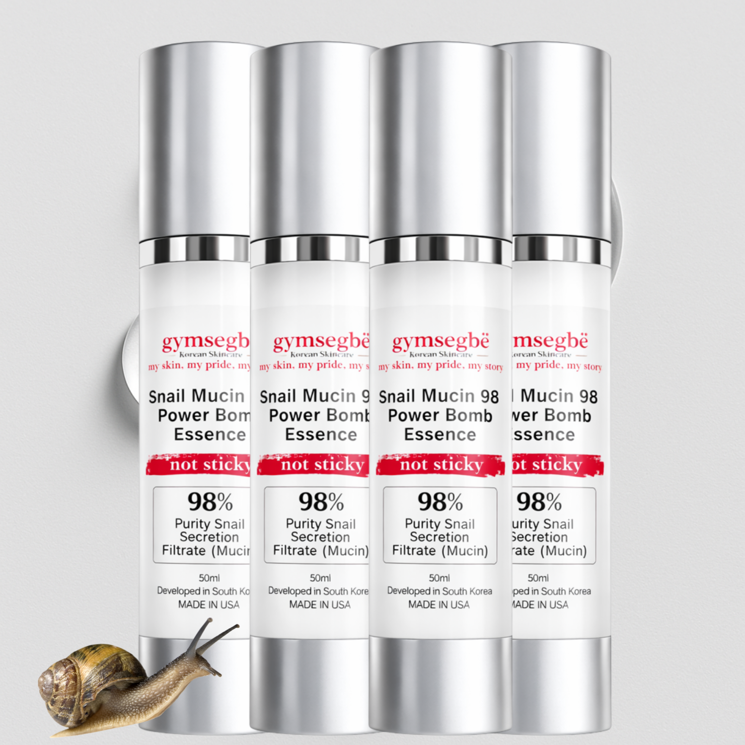 Snail Mucin 98 Power Bomb Essence by gymsegbë
