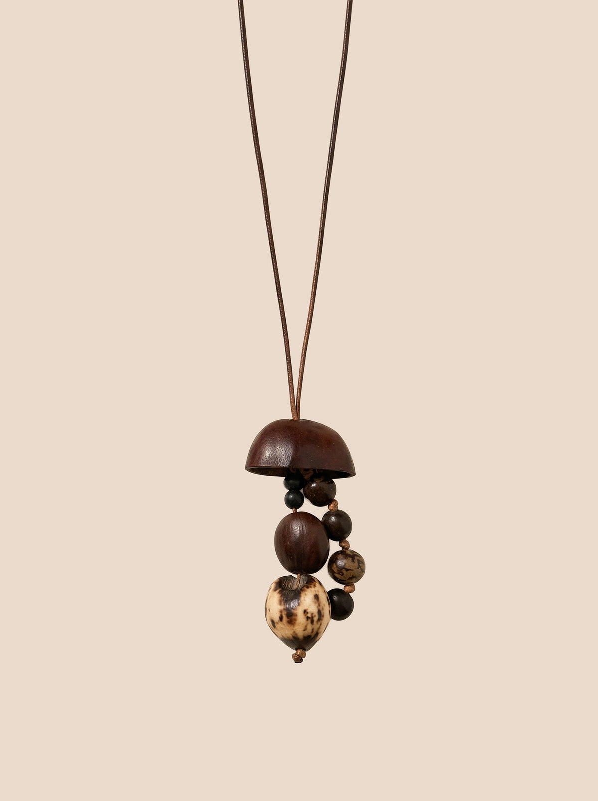 Artisanal Woodland Pendant Necklace DestGlow