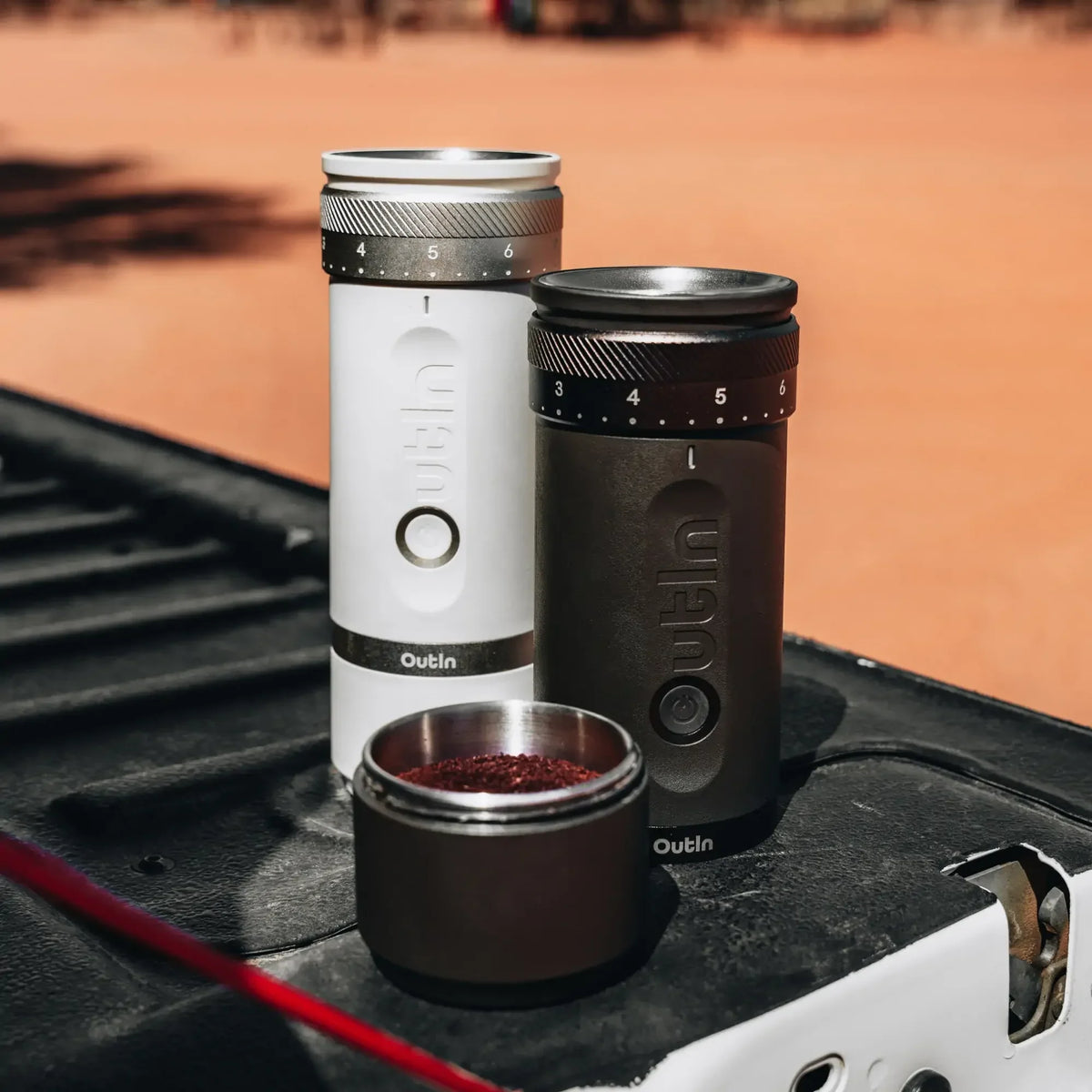 OutIn Fino Portable Electric Coffee Grinder - DestGlow