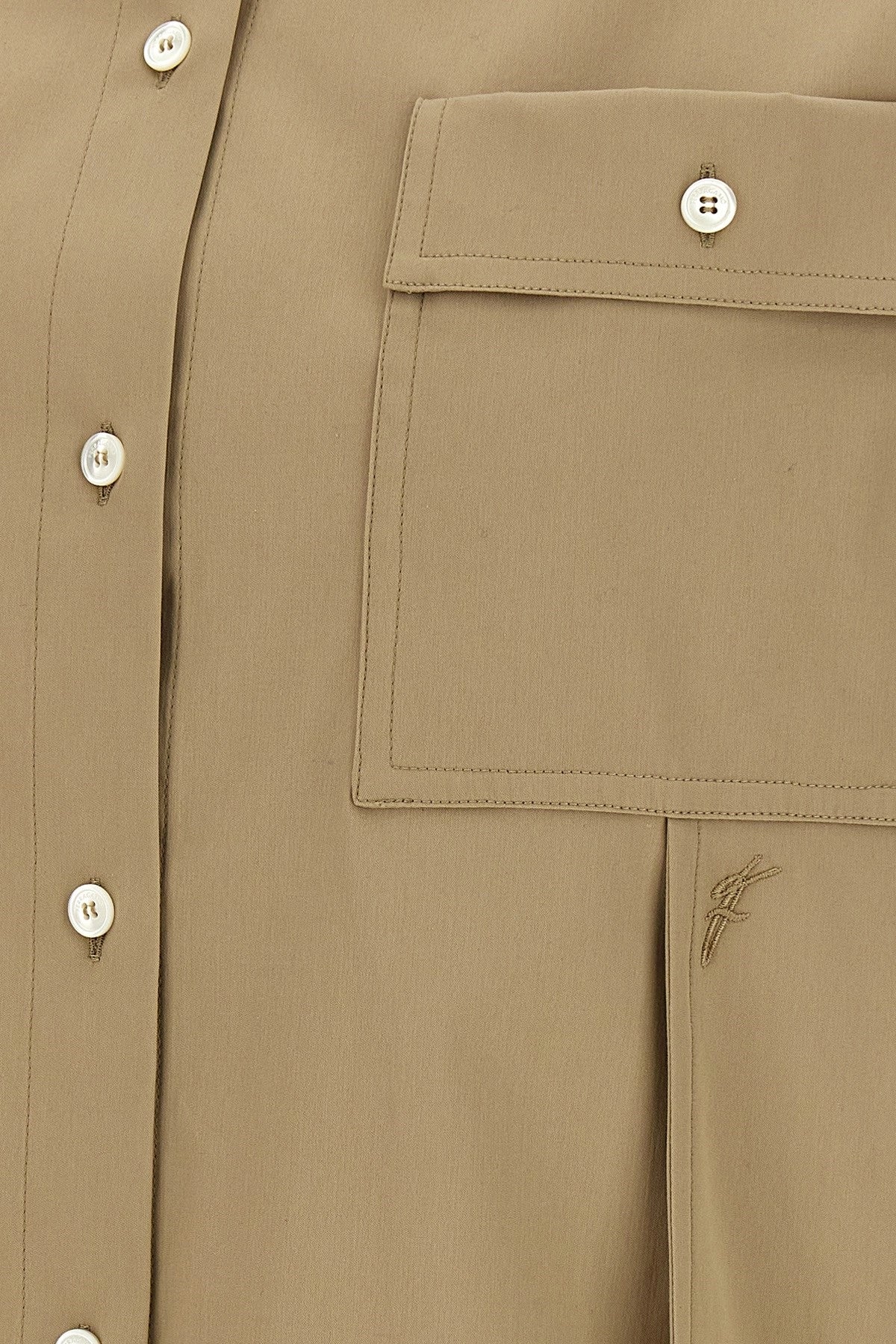 Ferragamo Women Pannelli Shirt DestGlow