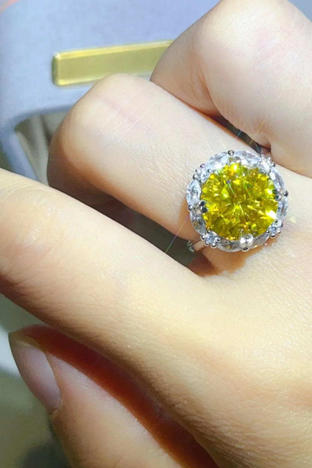 5 Carat Sparkala™ 925 Sterling Silver Ring by Sparkala