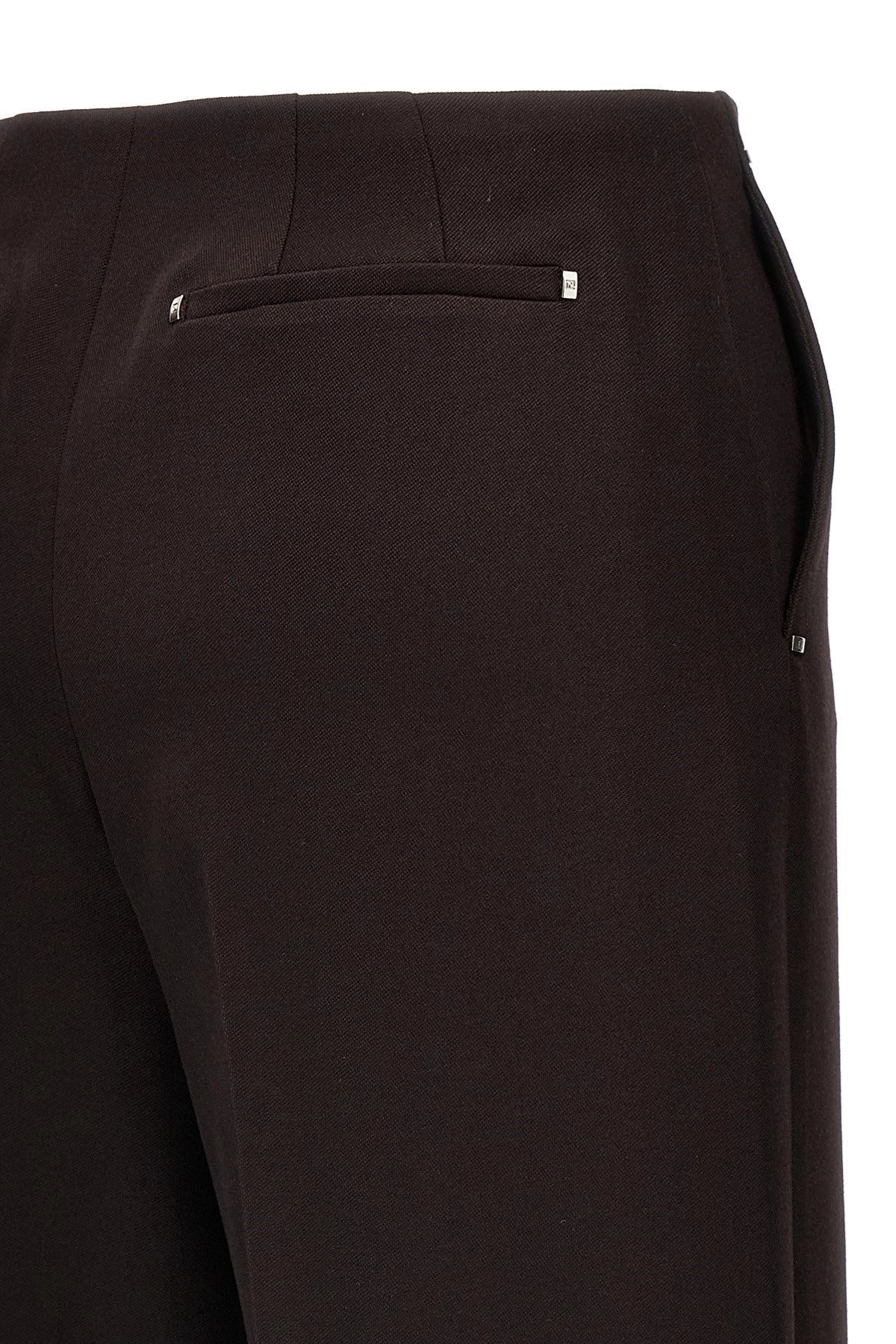 Fendi Women Grain De Poudre Pants DestGlow