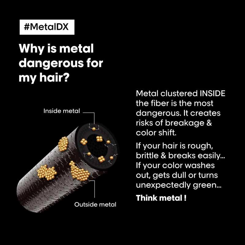 L’Oreal Professionnel Metal DX Anti-Metal Sulfate-Free, Cleansing Cream Shampoo