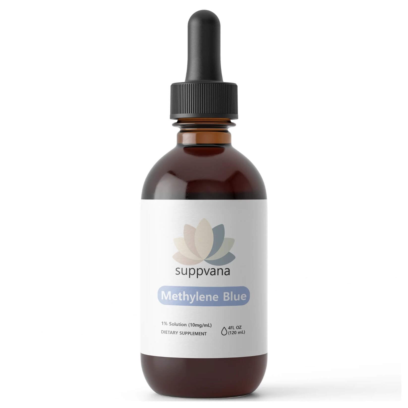Methylene Blue Liquid 1% XL (1200mg, 4oz) by LIV