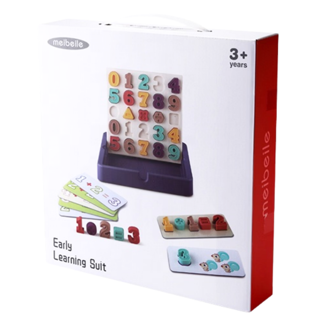 Meibeile 3-in-1 Early Learning Math & Logic Game Set DestGlow