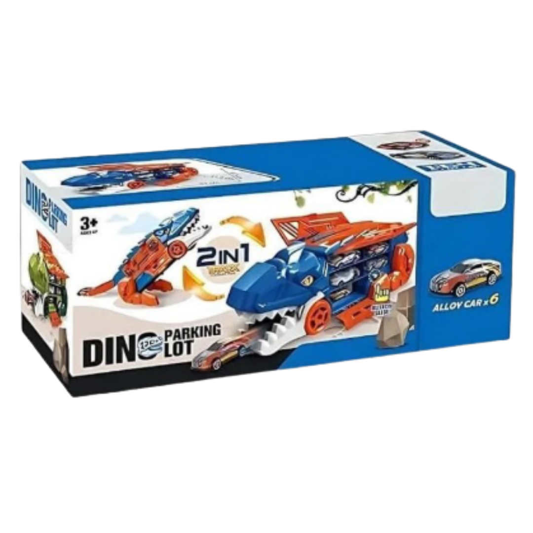 Six Six Zero 2-in-1 Fire Truck Deformation Track Set (Super Size 55") DestGlow
