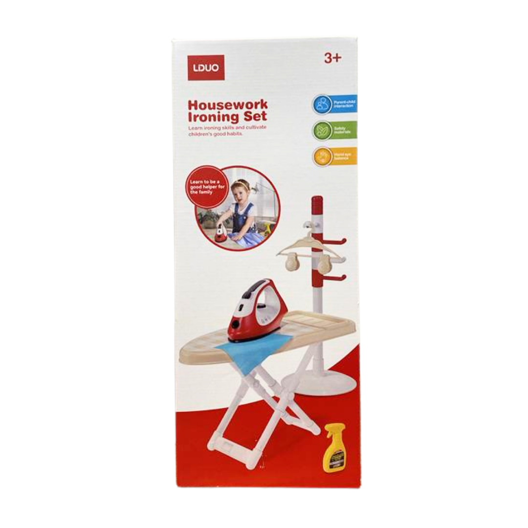 Little Helper Deluxe Ironing Board Playset with Accessories by Farmacias Savia