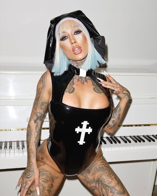 2pc Misbeheaven Nun Costume DestGlow