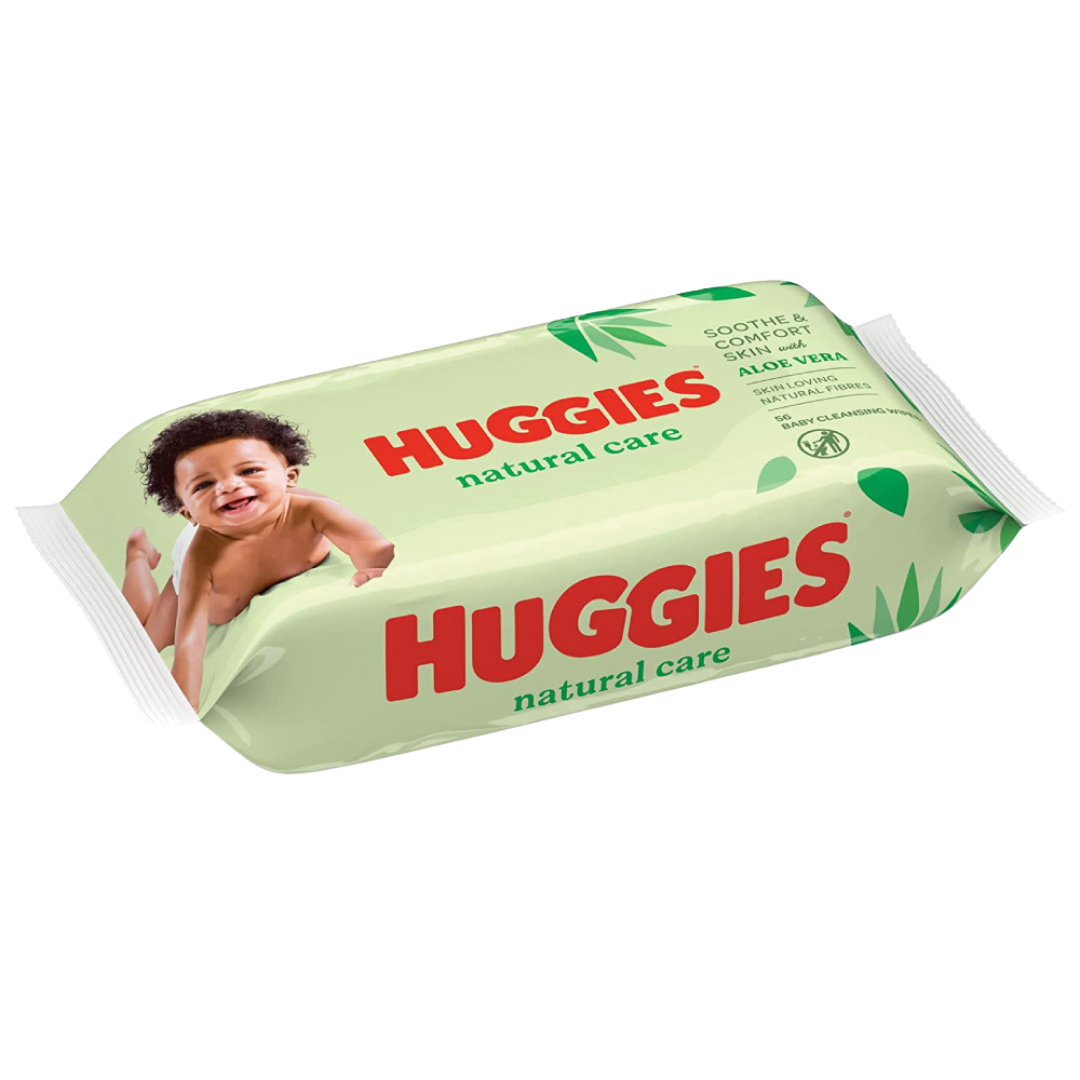 Huggies Natural Care Baby Wipes with Aloe (56 ct) DestGlow
