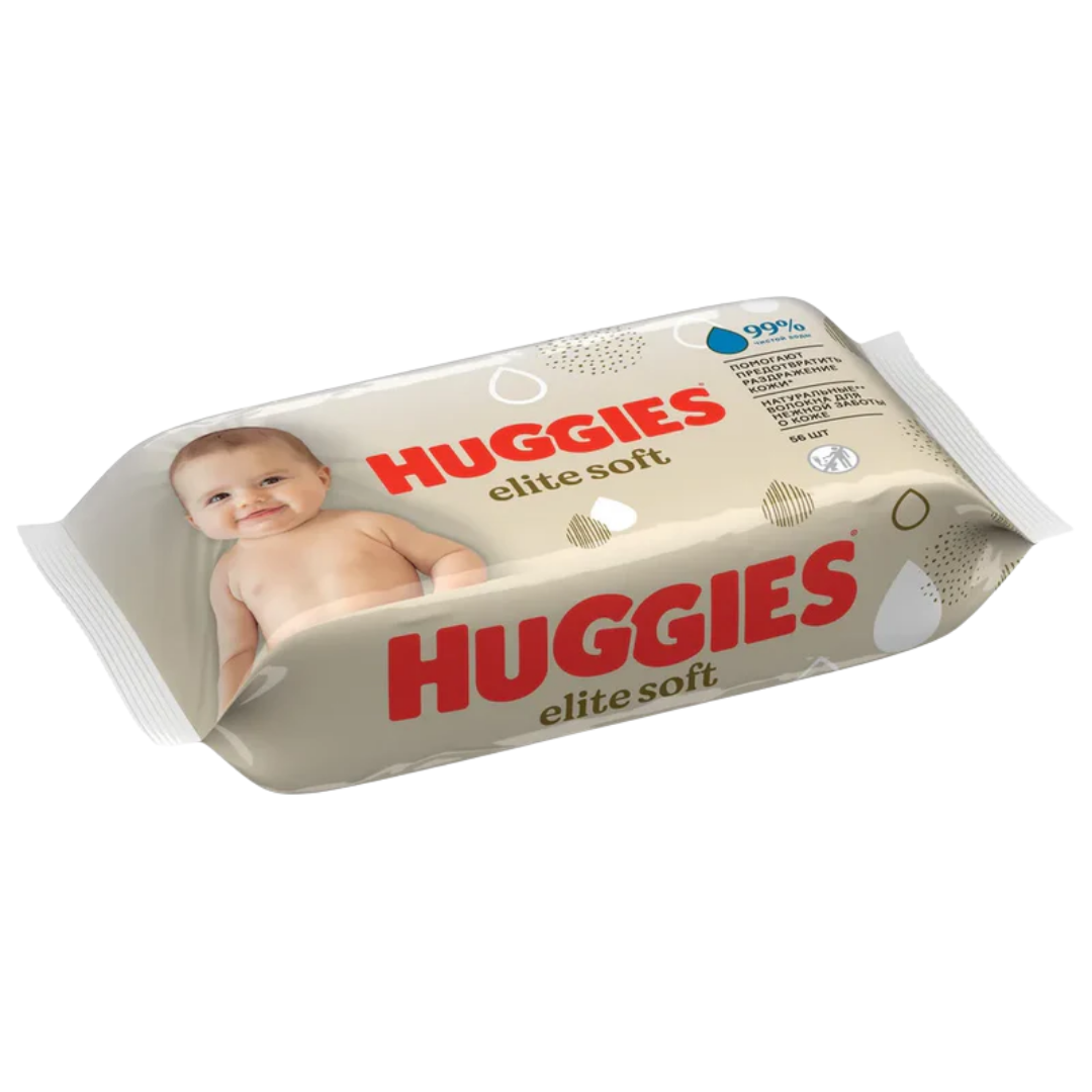 Huggies Elite Soft Baby Wipes (56 ct) DestGlow