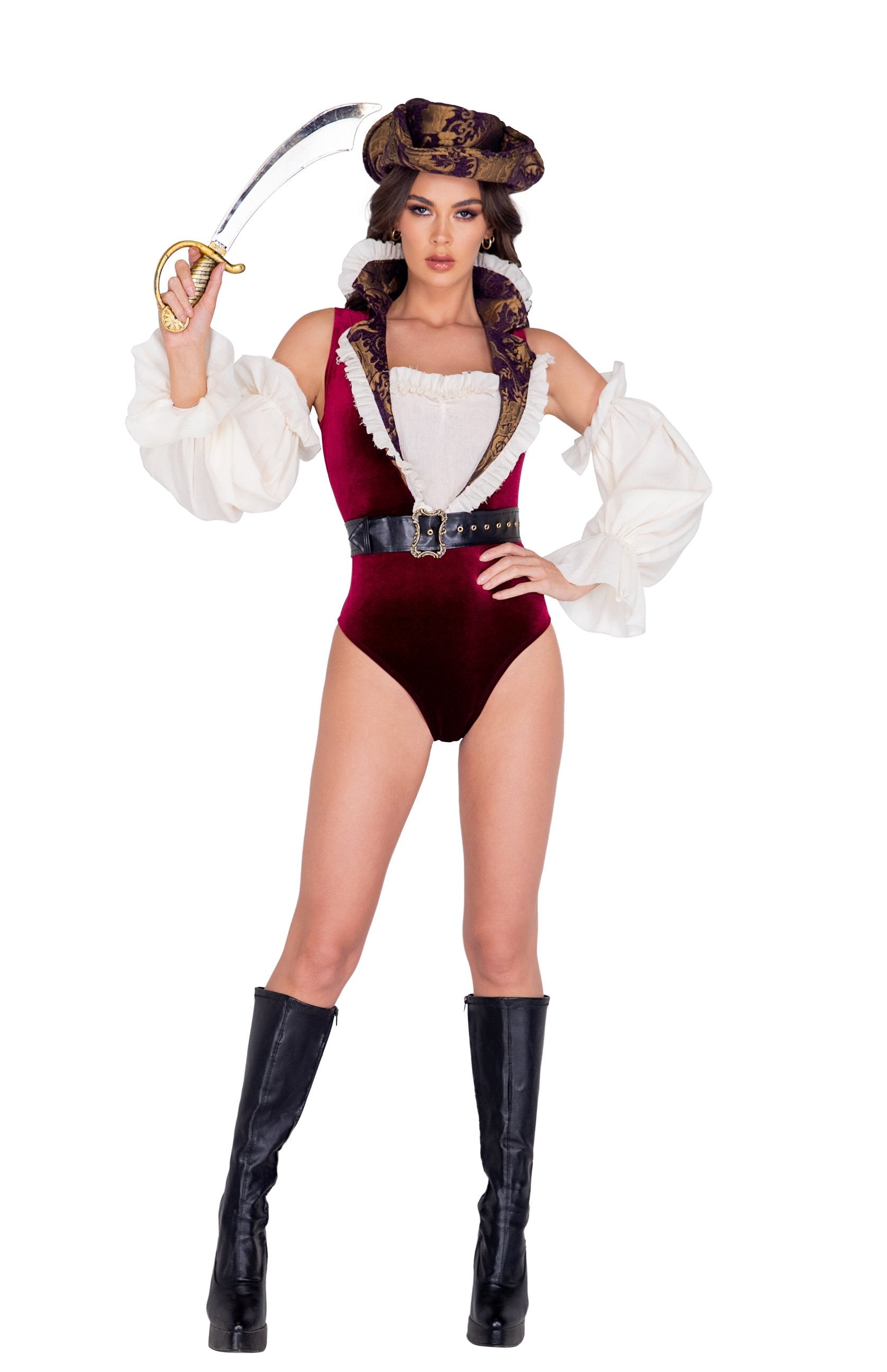5pc Sultry Pirate Costume - DestGlow
