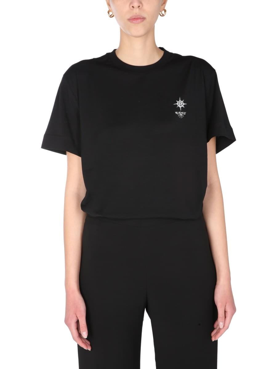 Givenchy Women Crew Neck T-Shirt DestGlow