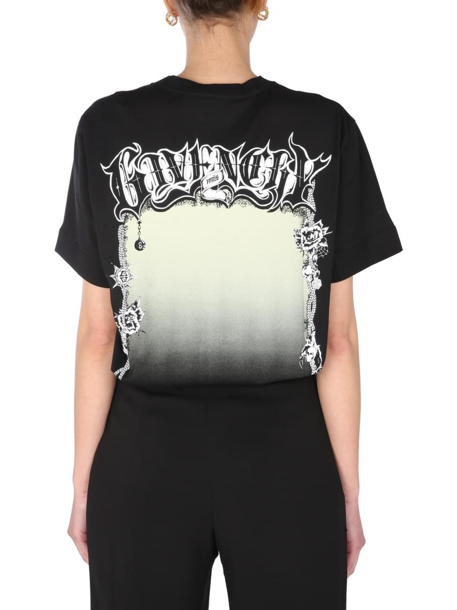 Givenchy Women Crew Neck T-Shirt DestGlow