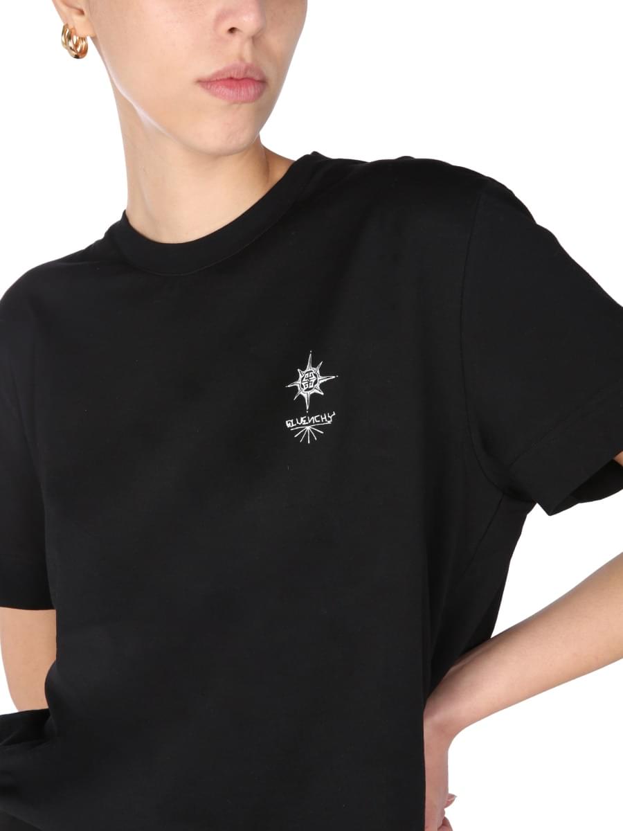 Givenchy Women Crew Neck T-Shirt DestGlow
