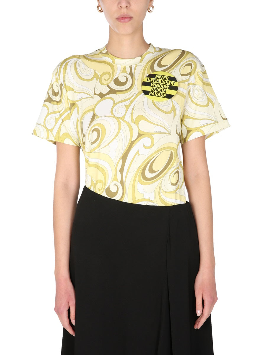 Raf Simons Women Crew Neck T-Shirt DestGlow