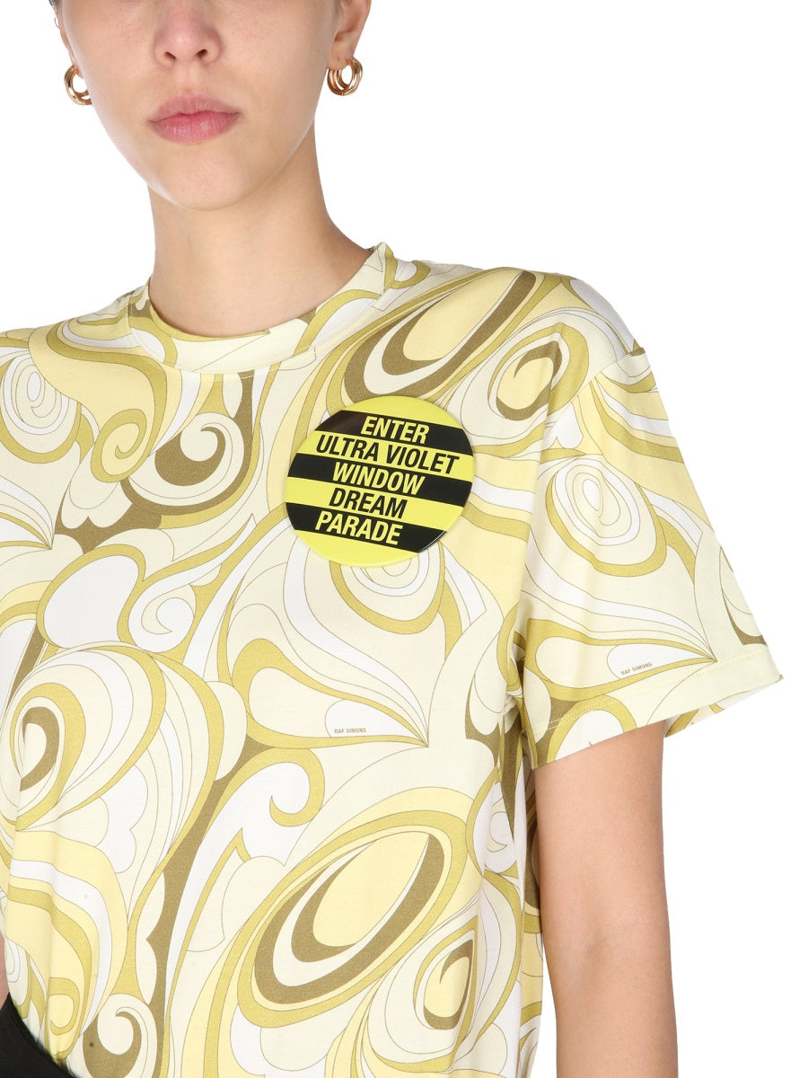 Raf Simons Women Crew Neck T-Shirt DestGlow