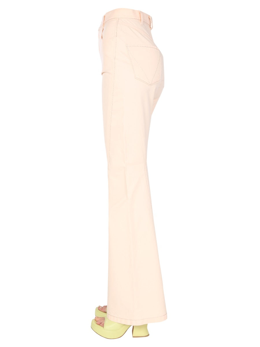 Bottega Veneta Women Flared Jeans DestGlow
