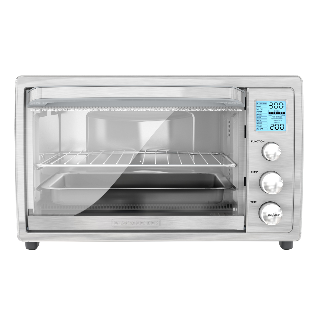 Black & Decker Convection Countertop Oven TO3000G (6-Slice) DestGlow