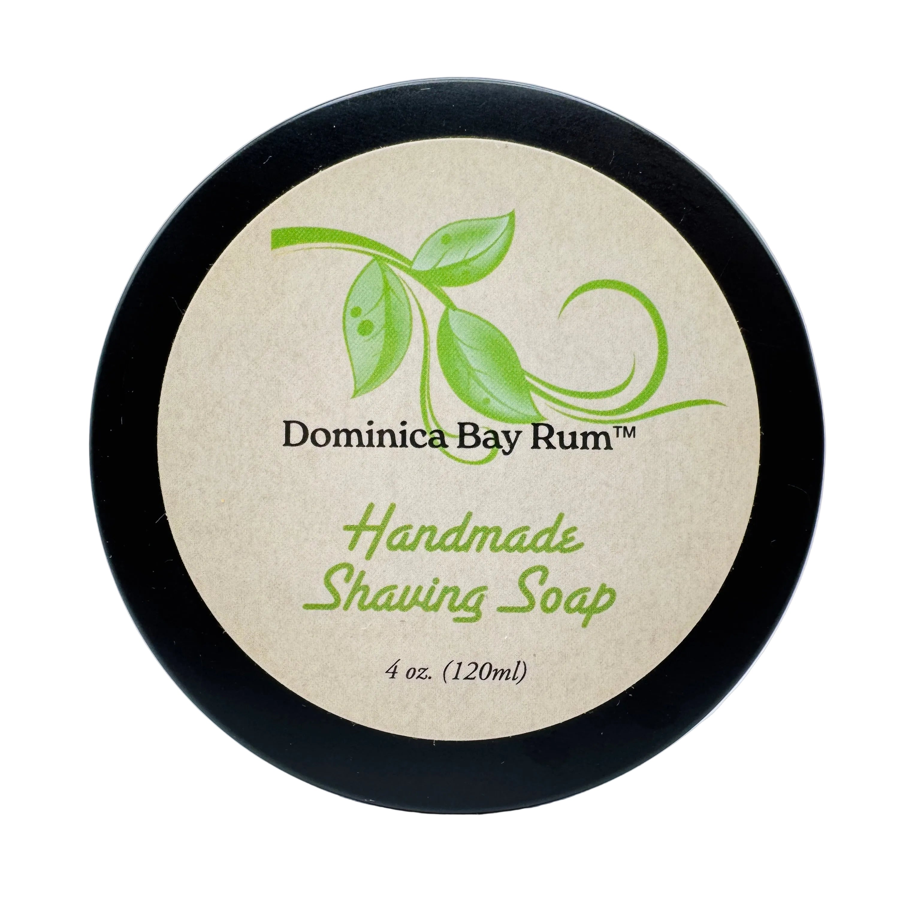 Dominica Bay Rum Handmade Shaving Soap 4 Oz by Pasteur Pharmacy