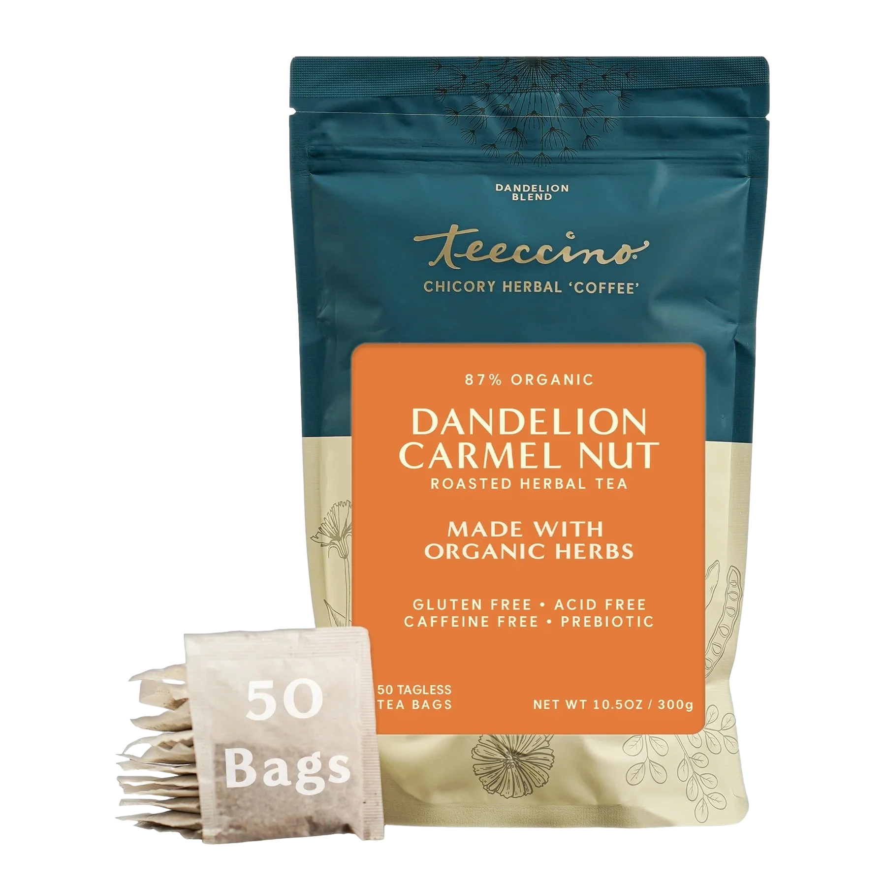 Dandelion Caramel Nut Roasted Herbal Tea