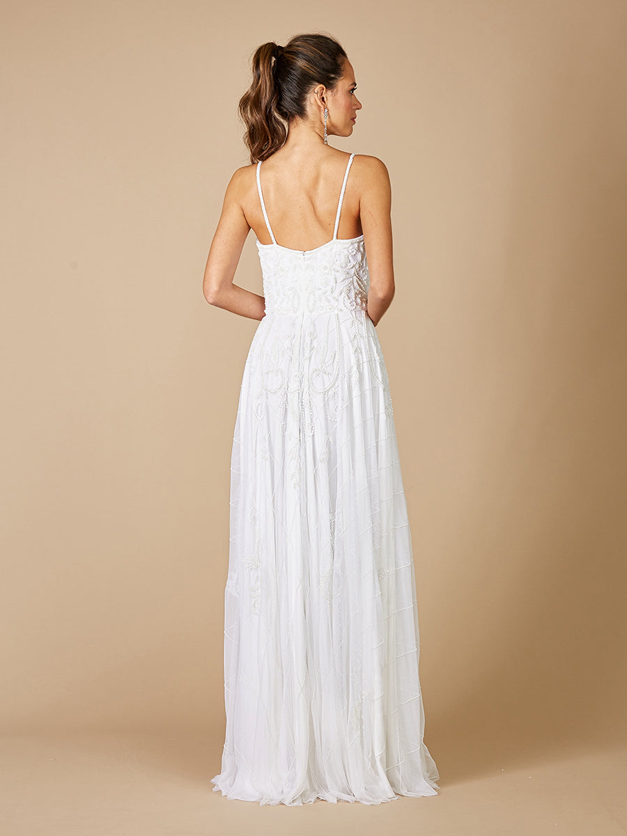 Lara Ginny Sweetheart Beaded Wedding Dress by Lara New York