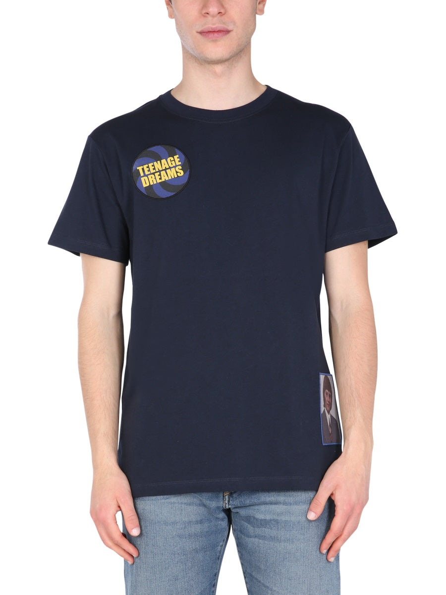 Raf Simons Men Crew Neck T-Shirt DestGlow