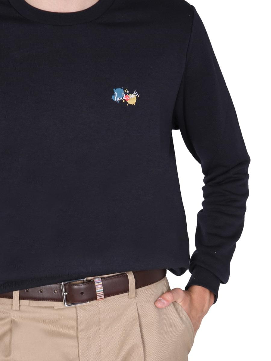 Paul Smith Men Splatter Print Sweatshirt DestGlow