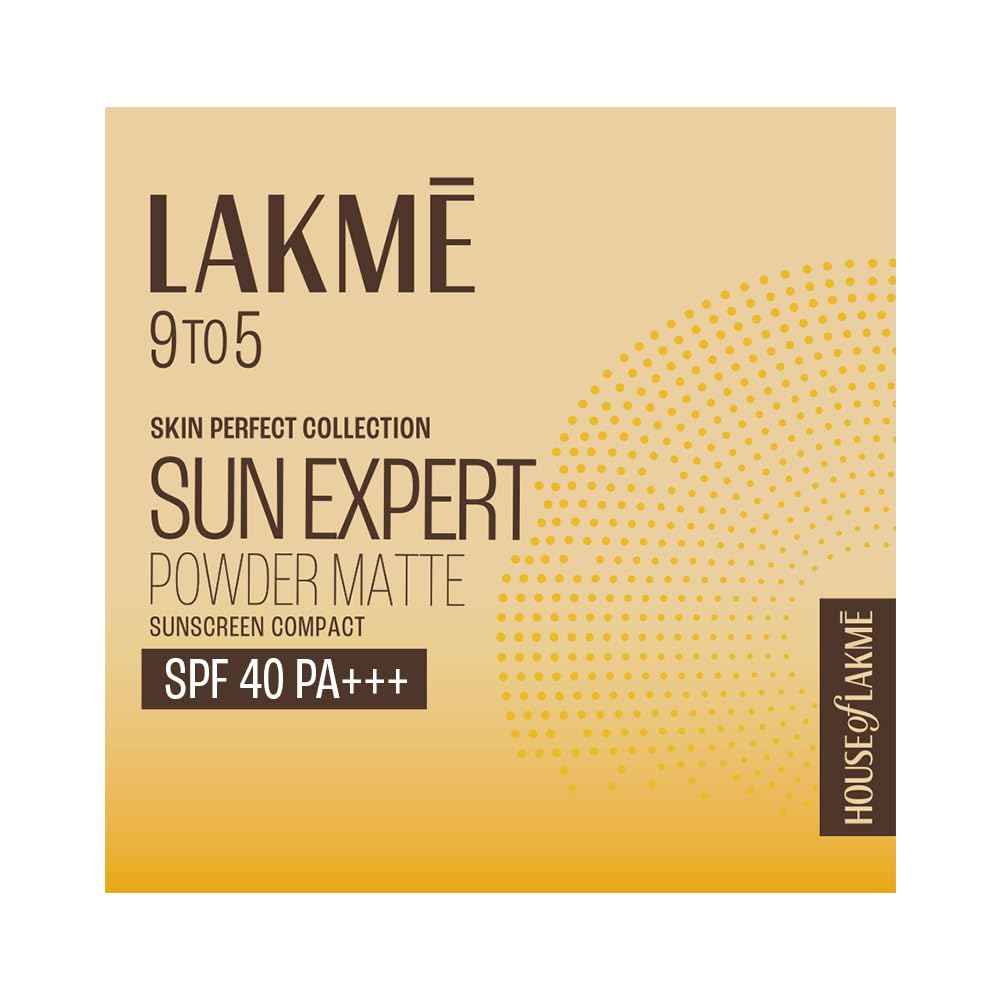 Lakme Sun Expert Ultra Matte Compact, SPF 40 (PA+++)