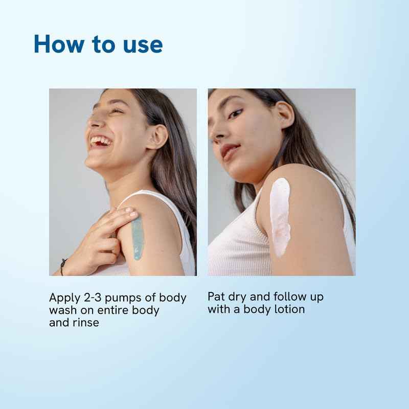 BeBodywise 1% Salicylic Acid Body Wash and 10% Niacinamide Body Lotion