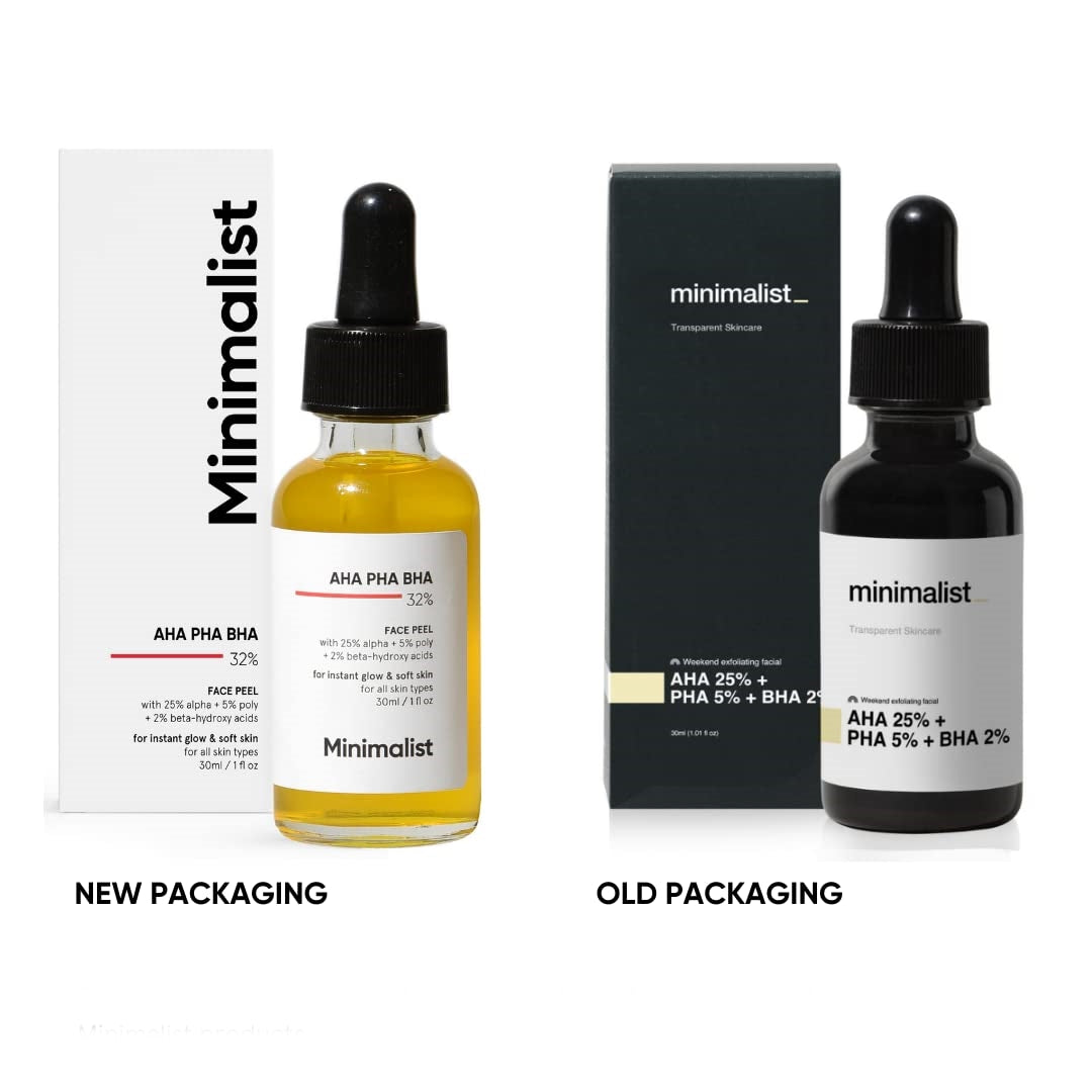 Minimalist 32% AHA PHA BHA Face Peel by Dista