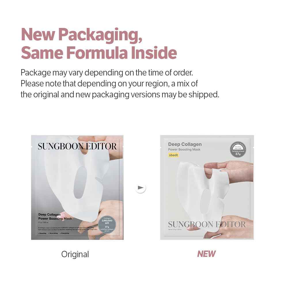 Sungboon Editor Deep Collagen Power Boosting Mask