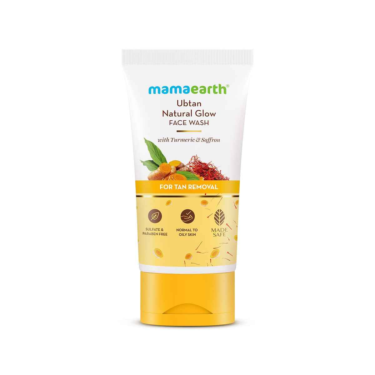 Mamaearth Ubtan Face Wash For Tan Removal