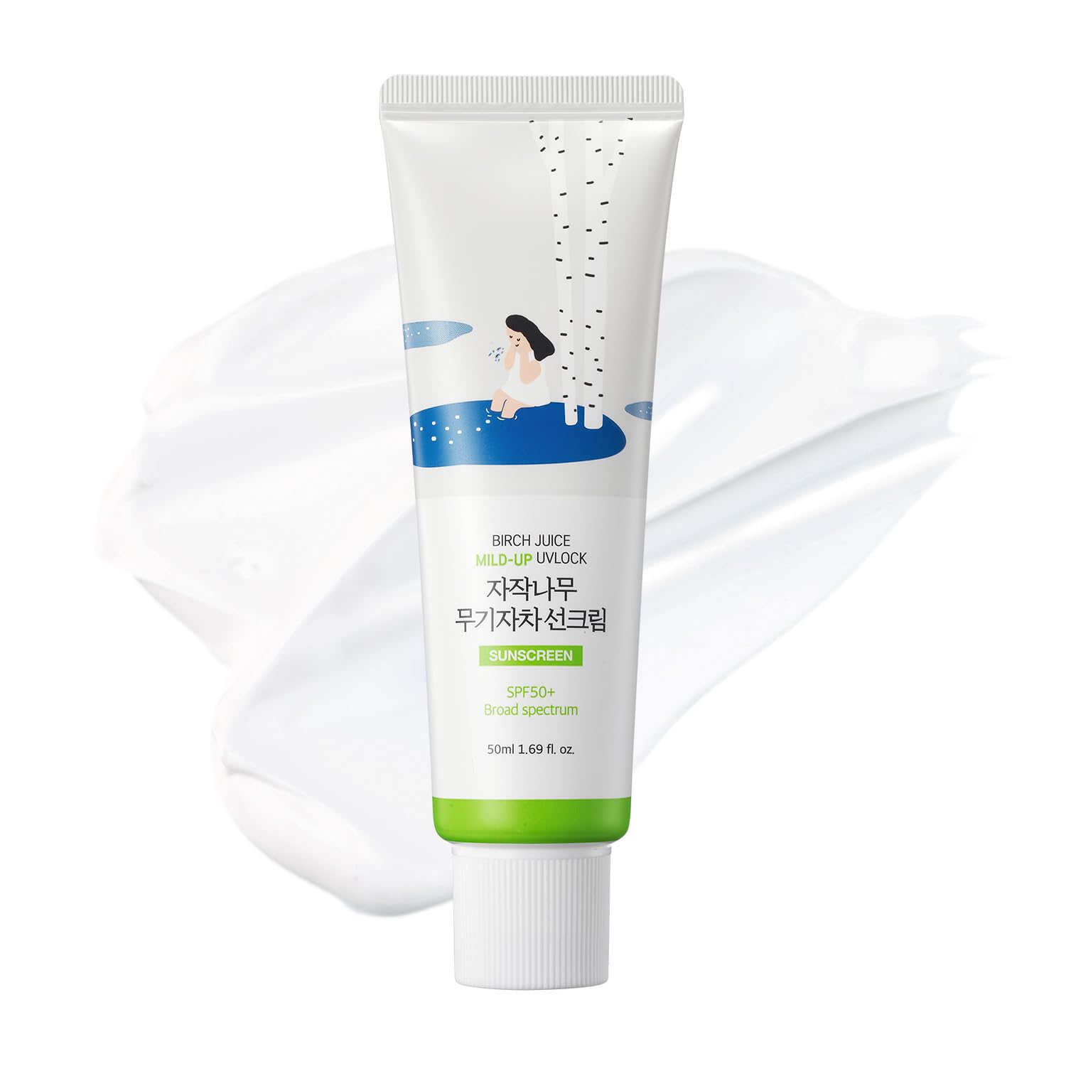 Round Lab Birch Juice Mild-Up UV Lock Sunscreen by AsiaBeautyMall