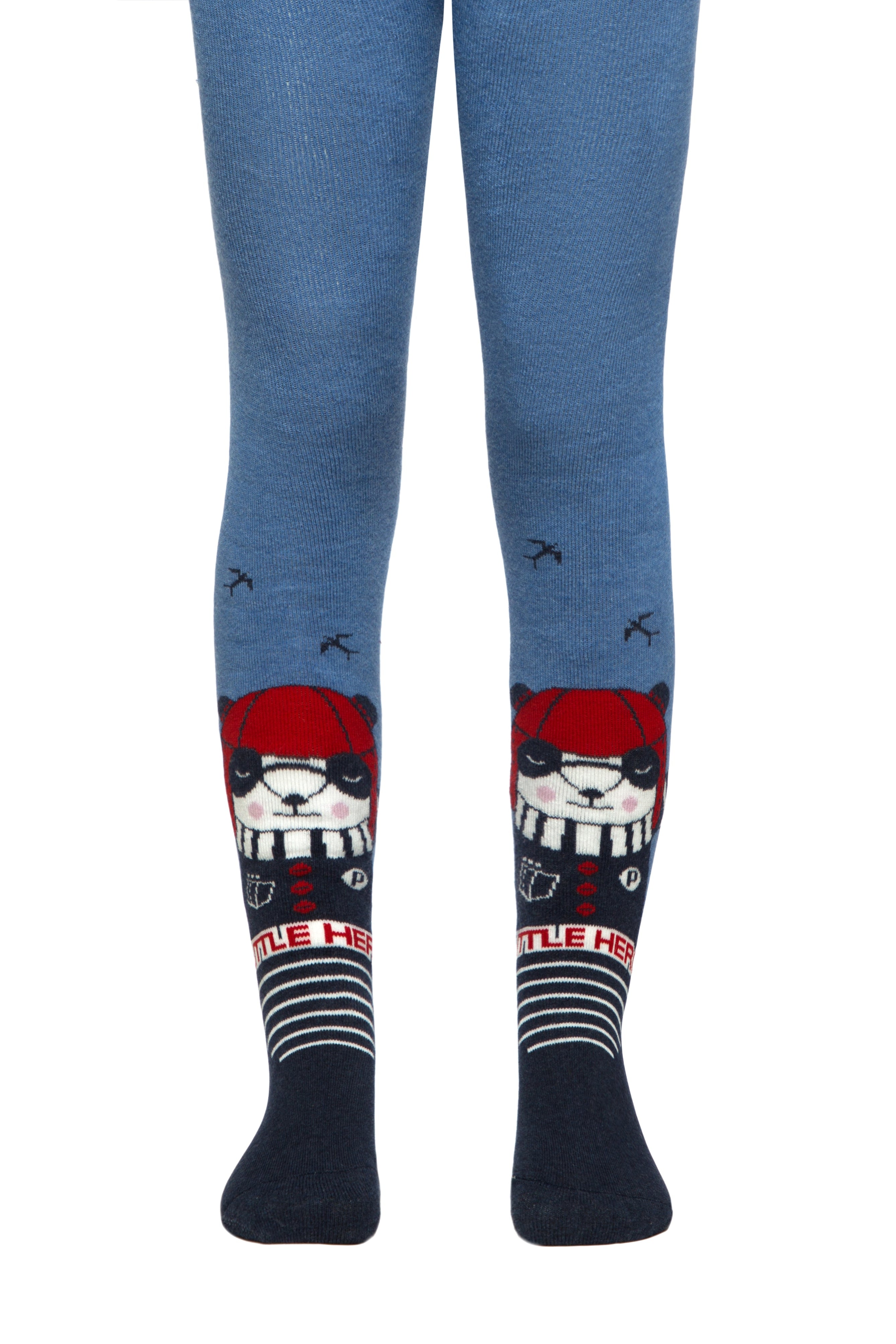Conte-Kids Cotton Terry Tights - Sof-Tiki 520 - DestGlow