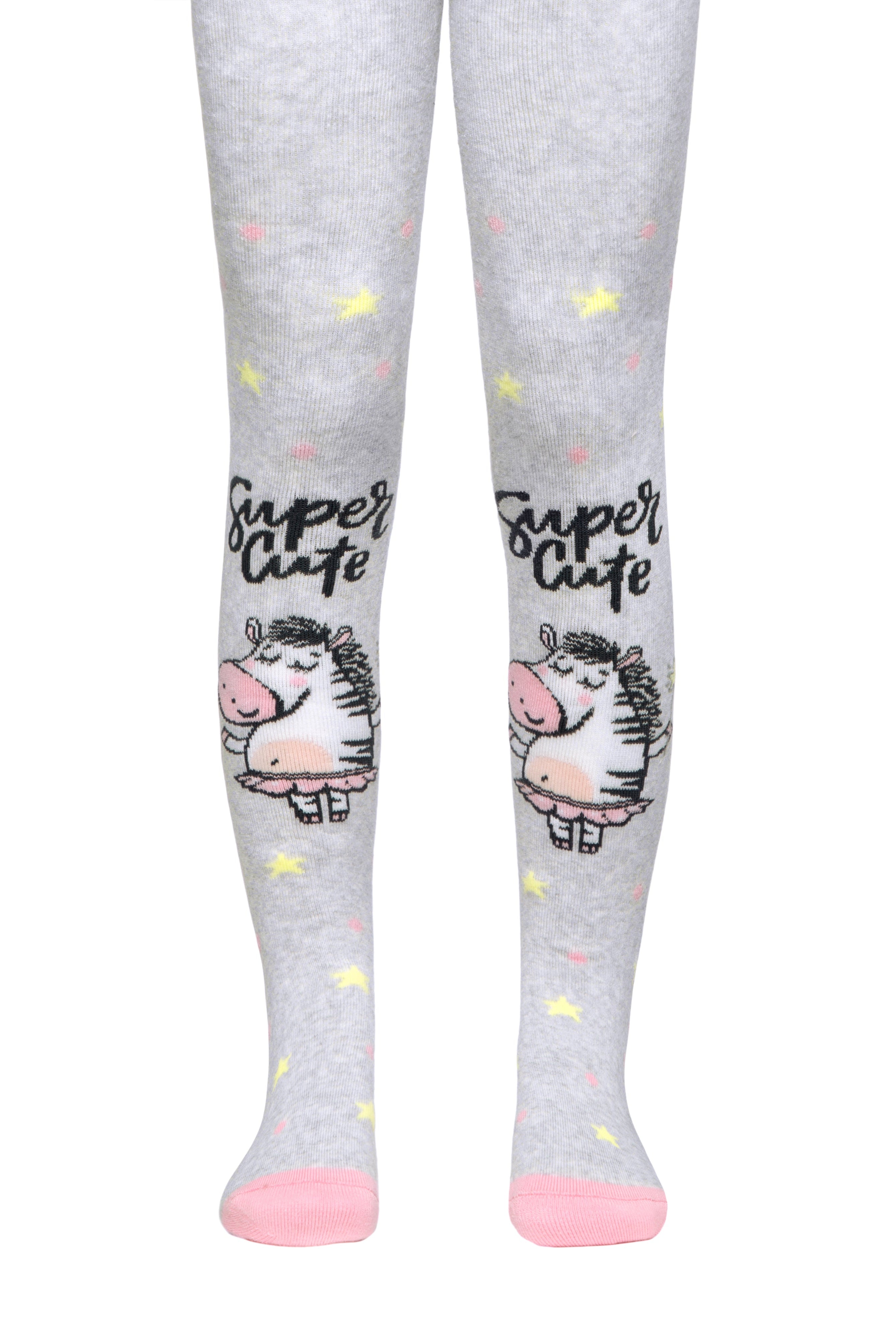 Conte-Kids Cotton Terry Tights - Sof-Tiki 521 - DestGlow