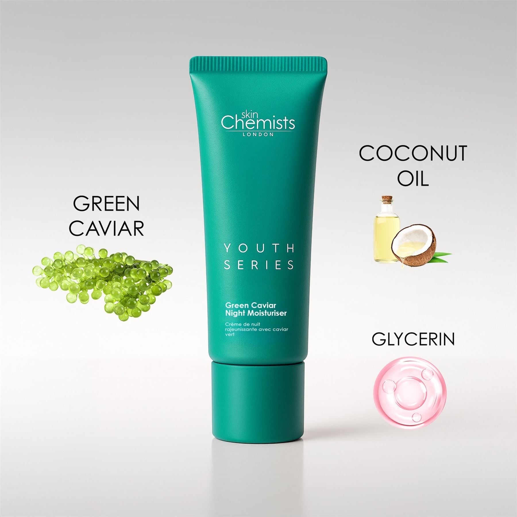 Green Caviar Night Moisturiser 50ml DestGlow